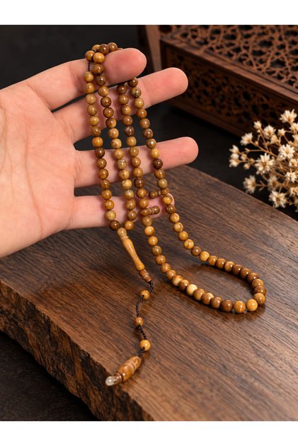 6mm 99 Prayer Beads Natural Raw Kuka Prayer Rosary