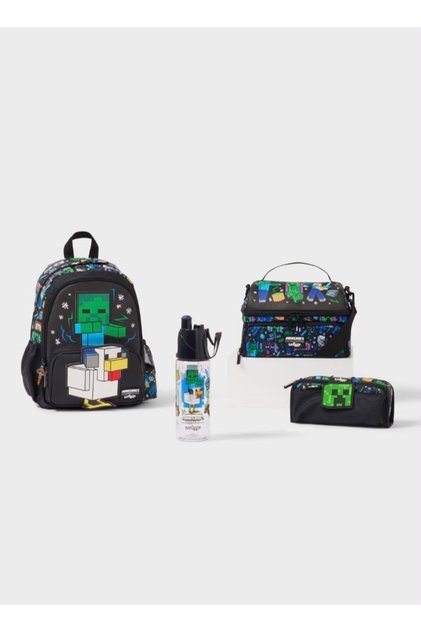 Minecraft Essentials Junior Okul Çantası 4'lü Set