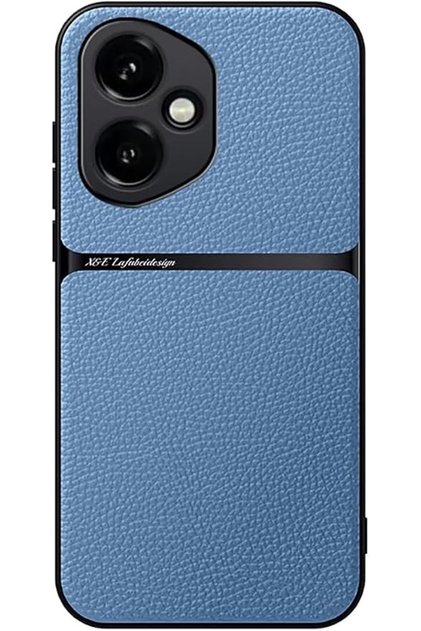 Compatible with Honor 400 5G Case [Support Magnetic Car Holder] New Luxury Leather Matte