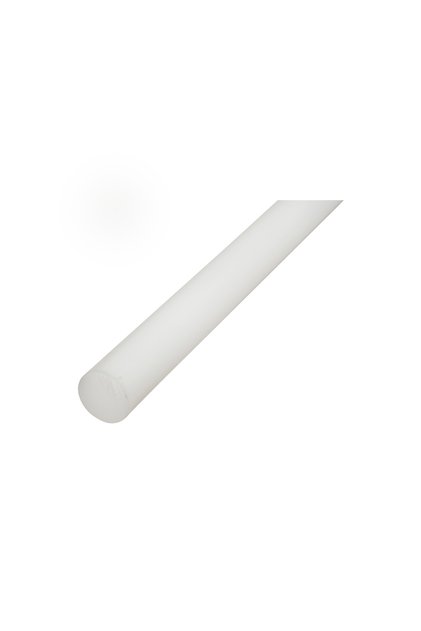 Bara poliamida, polioximetilena-poliacetal POM alba 1000x20mm 0.48 KG