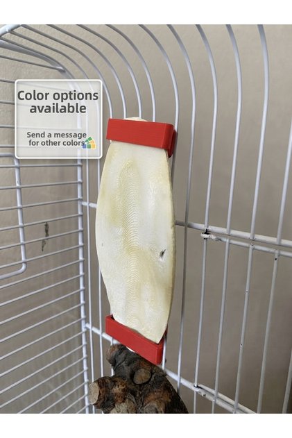 Bird Cage Branch Millet Holder - Squid Beak Holder - Beak Stone Holder - Vegetable Holder - Bird Feeder