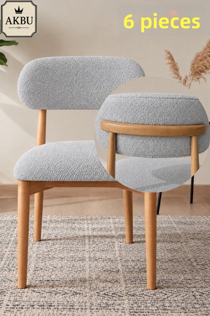 Chair Cover, High Quality Bohemian Style, Elastic, Kitchen Chair Cover, Pack of 6, Full Coverage, Fits Both Bottom and Top.