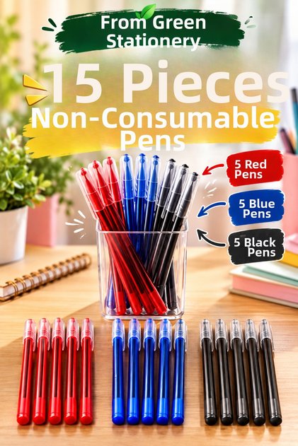 15 Ballpoint Pens