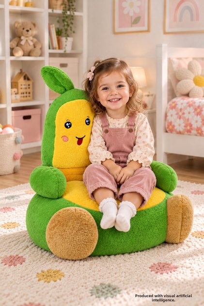 Avocado Plush Baby Child Seat (100% Local)