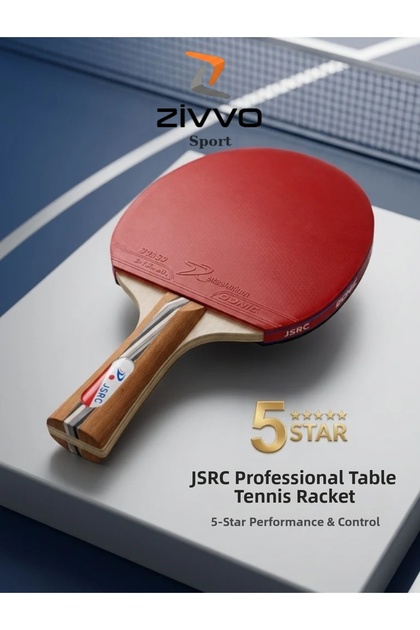 Premium Table Tennis Racket Single Racket 5 Star Quality with Bag