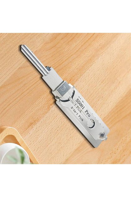 Stainless Steel Key Decoder O-ring Pickup Kit Hook Tool Pickup Hand Tool Maintenance Repair Kit