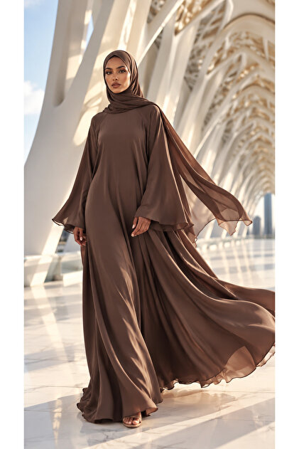 Butterfly Abaya for Women – Elegant Modest Maxi Dress for All Seasons