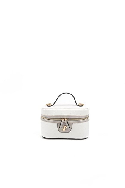 White - A.Grey Sp1195 Women's Makeup Bag