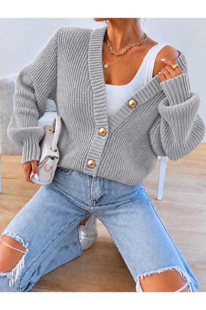 3 Button Trend Selanik Cardigan