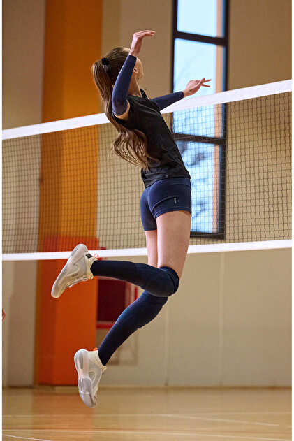 Allsix Voleybol Ayakkabısı - Beyaz - Stability 500