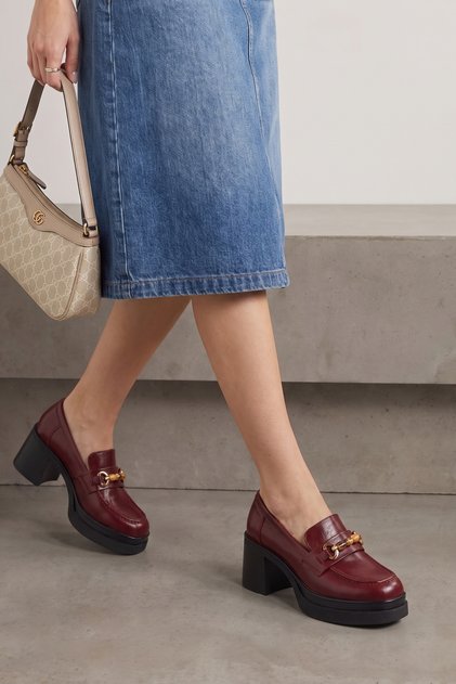 Vesper Luce Women's Heeled Loafer 0012593 Cherry Rustic