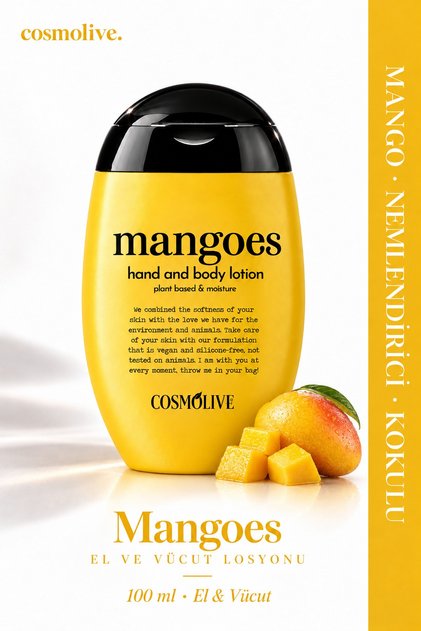 Hand and Body Lotion | Scented | Moisturizer | Mango Cream