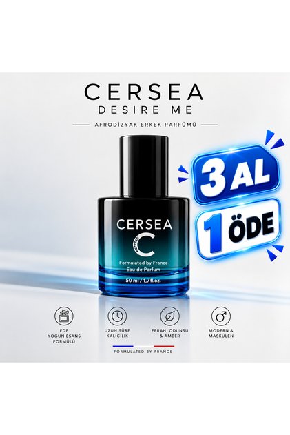 Desire Me Afrodızyak Erkek Parfüm EDP 50 ml – Kalıcı Gündüz & Gece Kullanım