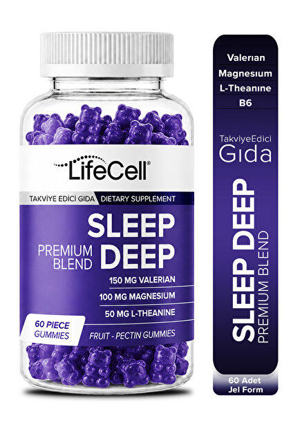 Sleep Deep - Stressiz ve Derin Uyku İçin Kompleks Takviye Edici Gıda