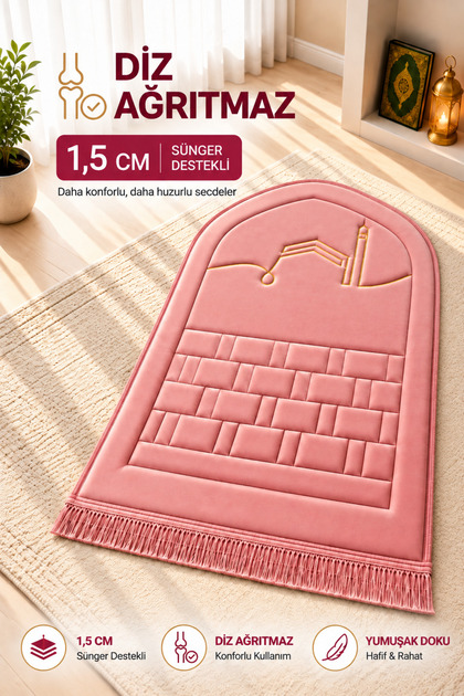 Orthopedic Prayer Mat, Sponge Prayer Mat, Prayer Mat Is Comfortable and Relaxing