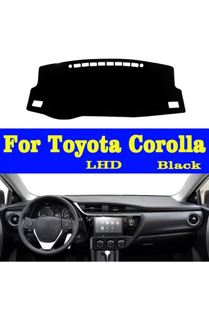 Front Black Side LHD For Toyota Corolla 2014 2015 2016 2017 2018 Car Dashboard Avoid Light Pad Instr