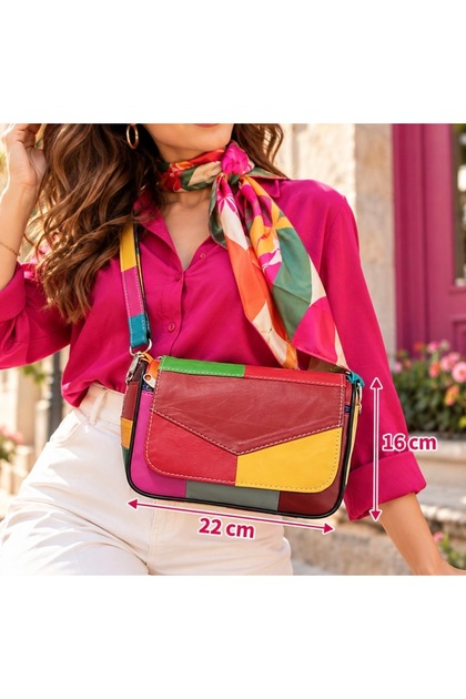 Genuine Leather Women's Bag (22cm X 16cm)