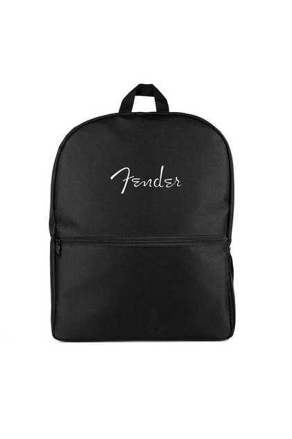 حقيبة ظهر بشعار Fender باللون الأسود