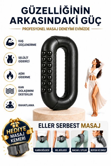 DS20 G5 Tip Şarjlı Vücut Masaj Aleti Cihazı Sıkılaştırıcı ve Titreşimli Kas Gevşetici