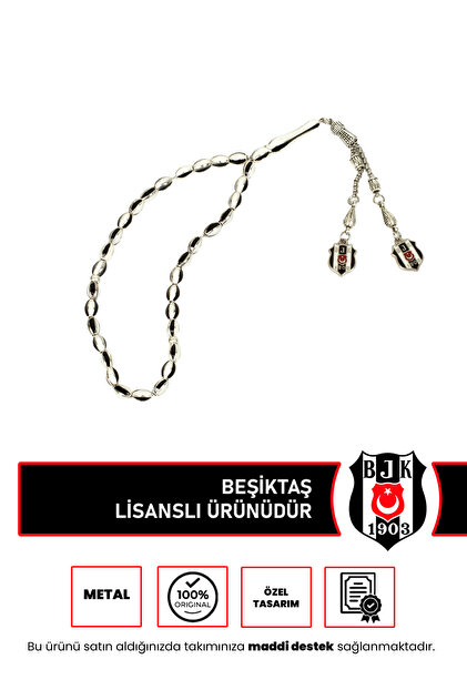 Black-White Metal Rosary