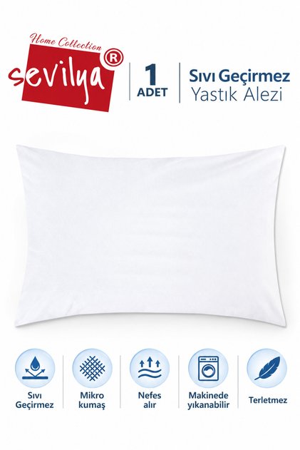 Micro Zippered Waterproof Liquid Proof Pillow Mattress Pillow Protector Single Package