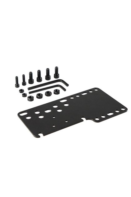 black PC USB Handbrake Plate Drift Adapter Board Mount Bracket Plate For SIM Racing Game Logitech G2