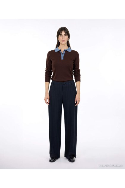 Straight Normal Waist Trousers