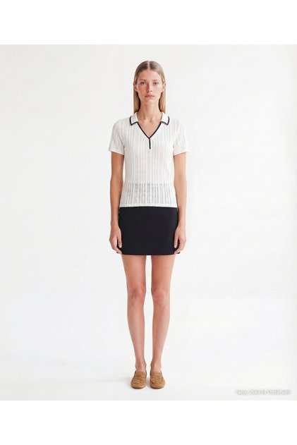 Regular V-Neck Short Sleeve T-Shirt