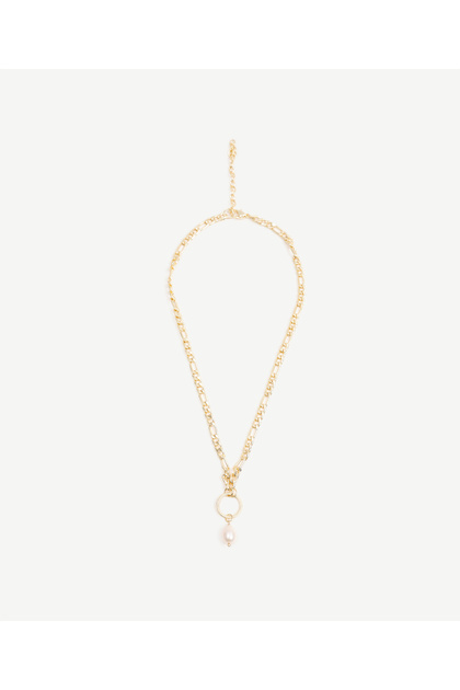 Pearl End Chain Necklace