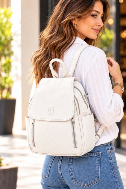 High Quality Multi-Compartment Women's Backpack