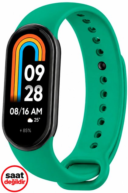 Xiaomi Mi Band 8 Mi Band 9 Mi Band 10 Compatible Silicone Cord Strap with Metal Pin