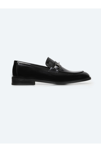 Black Patent Leather Classic Tuxedo Shoes