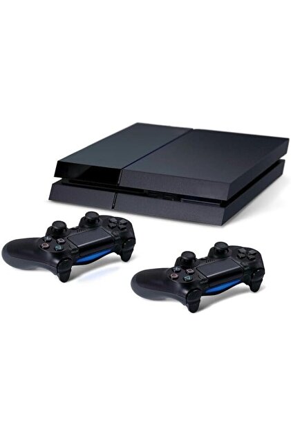 Ps4 (500Gb) Used - with Two Controllers + 50 Offline Games - Black