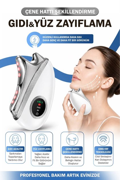 ems rf yüz gıdı masaj cihazı