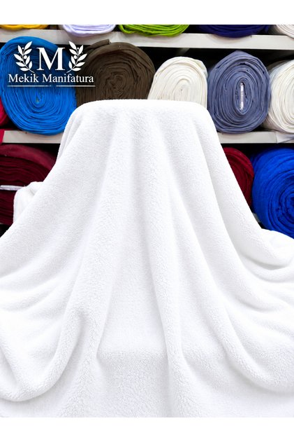 White Colored Welsoft Fabric