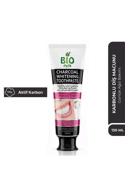 Karbon Diş Macunu – Beyazlatıcı Etki, Doğal Aktif Karbon Temizliği 130 ml