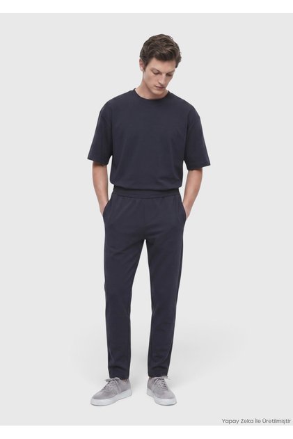 Navy Blue Sweatpants