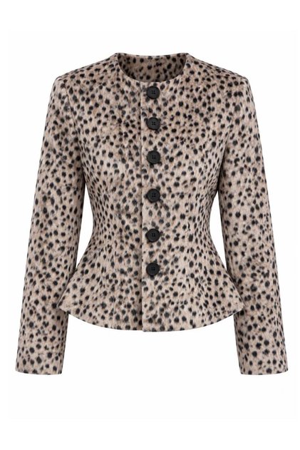 Leopar Desenli Ceket