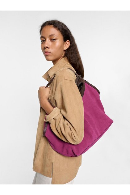 Kadın Deri Shopper Çanta