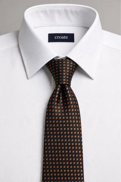 Minimal Custom Pattern Woven Men's Tie – Stylish, Durable, and Timeless Design