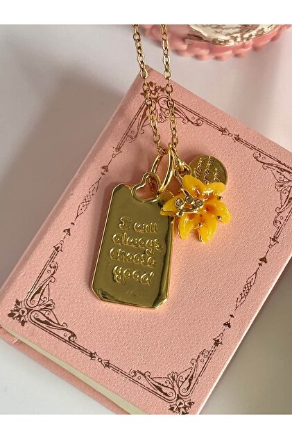 Rapunzel Charm Kolye | I wıll always choose good