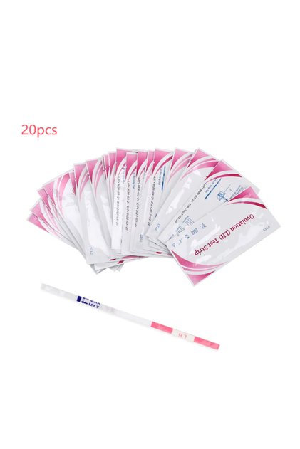 20pcs Ovulation Test Strips for Women Accurate Fertility LH Test Strips & Easy to Use Ovulation Pred