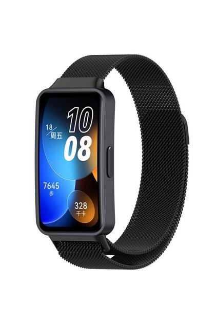 Brățară milaneză pentru Huawei Band 8 / Huawei Band 9 / Huawei Band 10, Negru