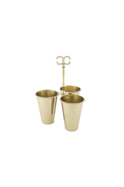 Gold 3-Piece Dek Presentation Plate 23X31Cm