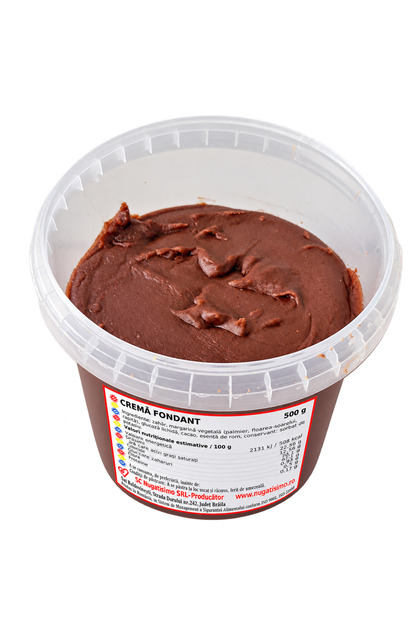 Crema fondant cacao