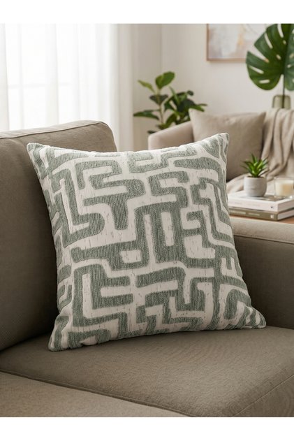 ''Kozy'' Textured Throw Pillow Cover