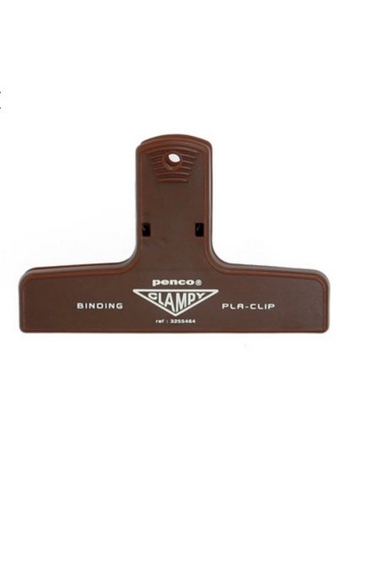 Clampy Plastic Klips Kahverengi