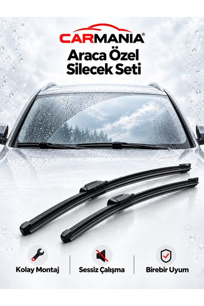 Renault Clio 5 2020-2025 Araca Özel Ön Cam Silecek Takımı