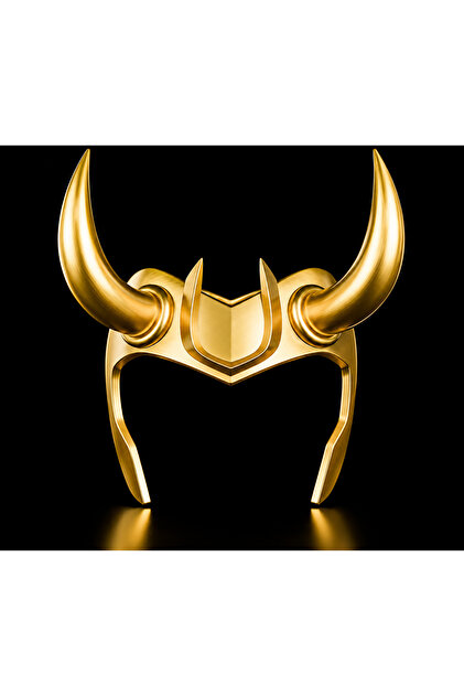 Loki Boynuzlu Taç Cosplay Kostüm Aksesuarı