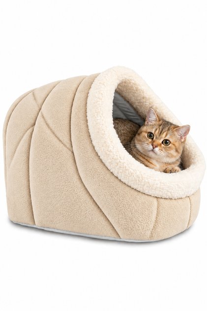 Gri Alaska Kedi Yuvası Yıkanabilir